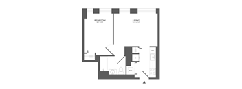 A1 Floor Plan at Link Apartments® QPN, Long Island City New York