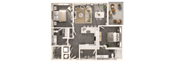 2 bed 2 bath G at Link Apartments® NoDa 36th Apartments, Charlotte, NC