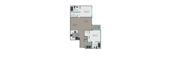 B3 Floor Plan at Link Apartments® Brookstown, Winston Salem, NC, 27101