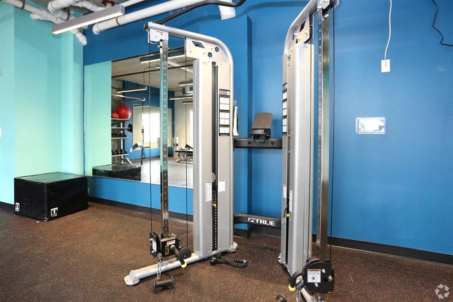 Fully Equipped Fitness Center Fully Equipped Fitness Center at Link Apartments® Canvas, Atlanta, GA