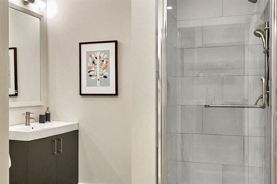 Spa Inspired Bathroom Spa Inspired Bathroom at Link Apartments® Canvas, Atlanta