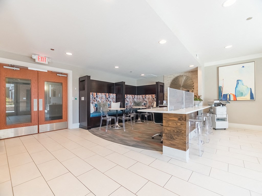 Business Center at Link Apartments® West End, Greenville, SC