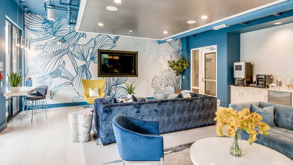 Stylish Lobby Stylish Lobby at Link Apartments® Grant Park, Atlanta, Georgia