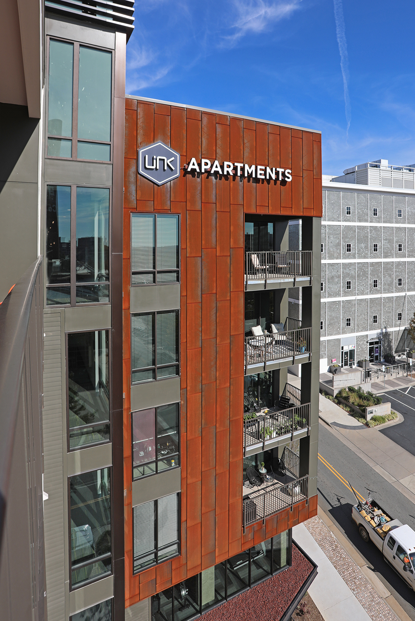 Building Exterior at Link Apartments® Innovation Quarter, Winston Salem, 27101 - Photo Gallery 1