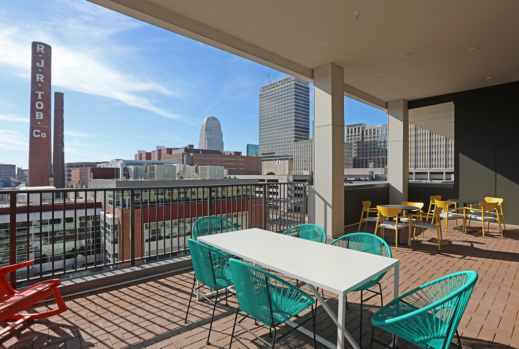 Skyline View at Link Apartments Innovation Quarter, Winston Salem, NC