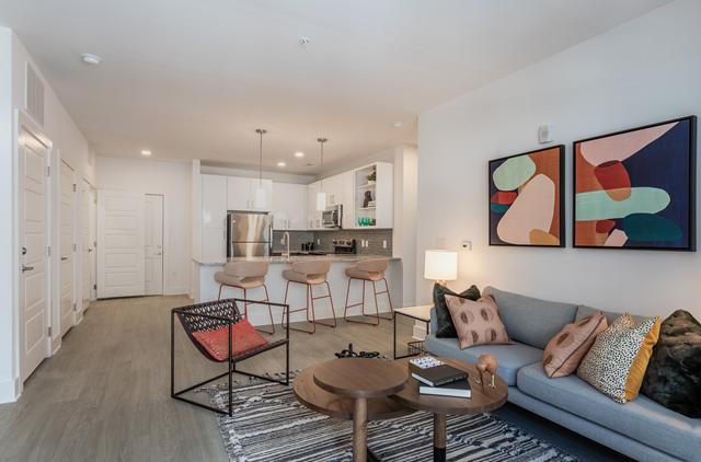 1-bedroom apartment at Link Apartments® Linden in Chapel Hill, NC