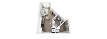 S7 Floor Plan at Link Apartments® H Street, Washington