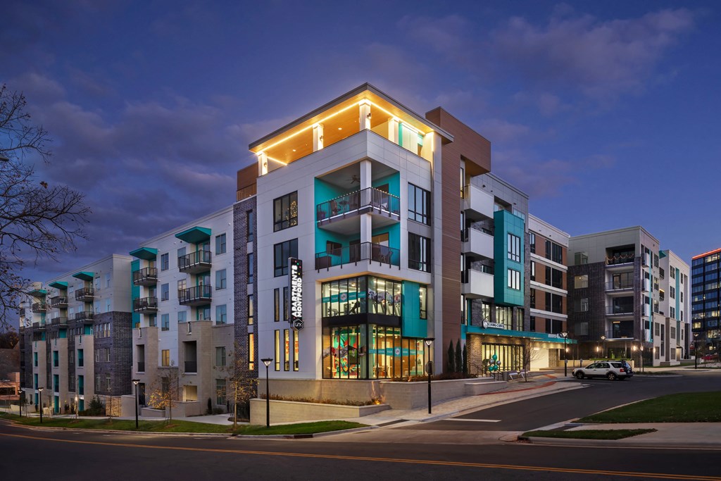 Elegant Exterior View Of Property at Link Apartments® Montford, Charlotte, North Carolina