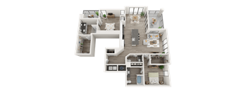 B5 Floor Plan at Link Apartments® Montford, North Carolina