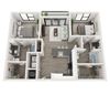 B2_A Floor Plan B2_A Floor Plan at Link Apartments® Montford, Charlotte, 28209