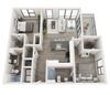 B4 Floor Plan B4 Floor Plan at Link Apartments® Montford, North Carolina