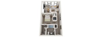 S1 Floor Plan at Link Apartments® Montford, Charlotte, NC, 28209