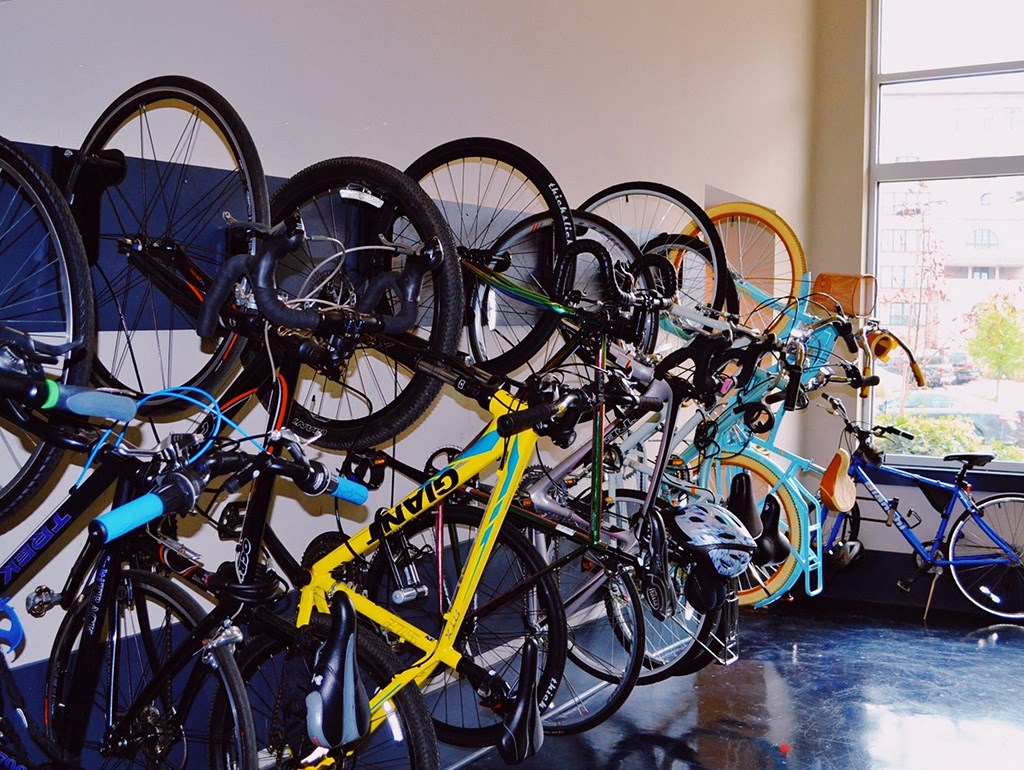 Bike Storage at Link Apartments® Manchester, Virginia, 23224