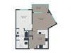 A3-Alt 1 Bed 1 Bath Floor Plan A3-Alt 1 Bed 1 Bath Floor Plan at Link Apartments® Grant Park, Georgia, 30312
