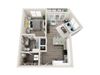 A3-Alt 1 Bed 1 Bath 706 Sqft Floor Plan A3-Alt 1 Bed 1 Bath 706 Sqft Floor Plan at Link Apartments® Grant Park, Atlanta, GA, 30312