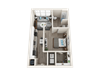 A1_A Floor Plan A1_A Floor Plan at Link Apartments® Linden, Chapel Hill, NC