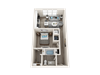 A2 Floor Plan A2 Floor Plan at Link Apartments® Linden, Chapel Hill, 27517