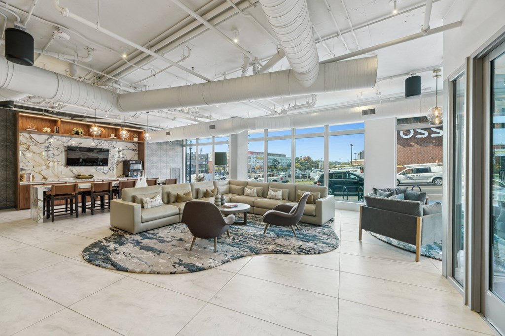 Community Room at Link Apartments® H Street, Washington, Washington