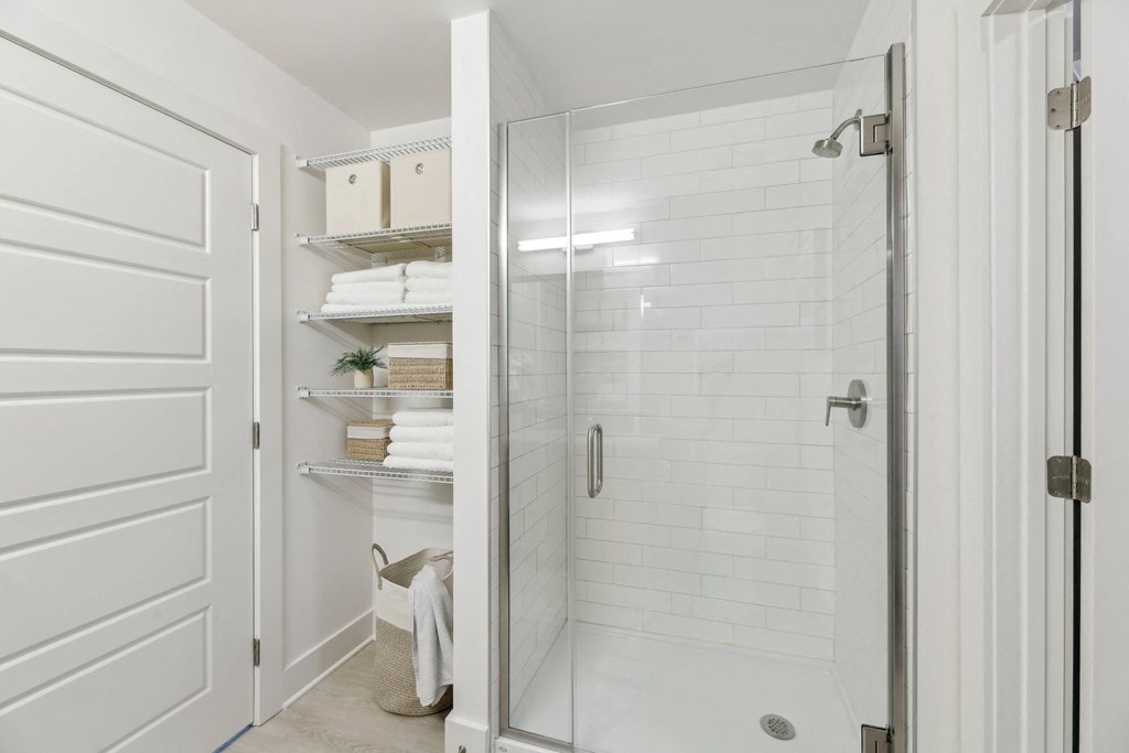 Bathroom at Link Apartments® H Street, Washington, DC, 20002