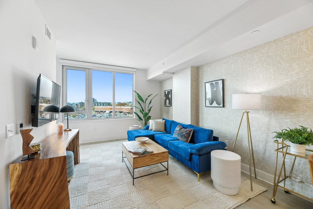 Living Room at Link Apartments® H Street, Washington, 20002