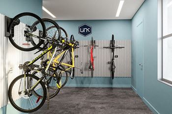 Bike Storage Facility at Link Apartments® Linden, Chapel Hill, 27517