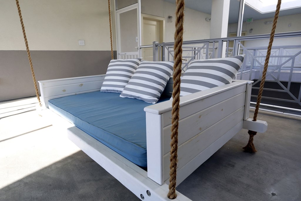 Comfy porch swings at Link Apartments® Mixson, South Carolina