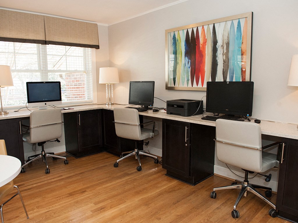 Business Center at Glen Lennox Apartments, North Carolina