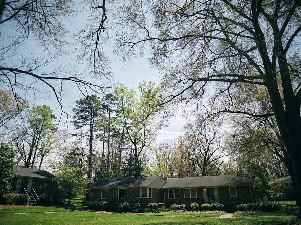 Lush Landscaping at Glen Lennox Apartments, Chapel Hill, 27514