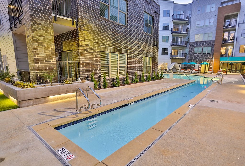 Resort Style Swimming Pool at Link Apartments® Montford, Charlotte, NC