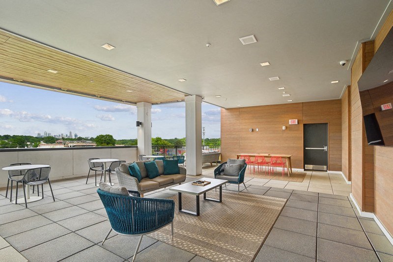 Sky Lounge at Link Apartments® Montford, North Carolina
