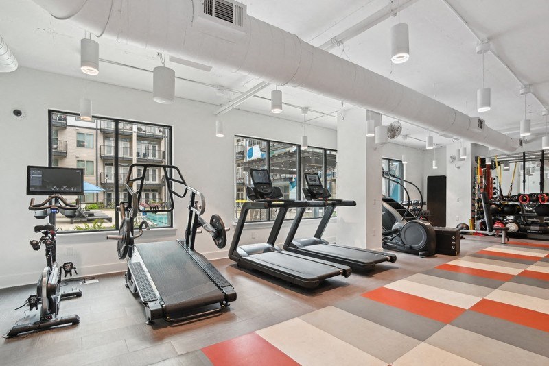 Cardio Machines at Link Apartments® Montford, North Carolina, 28209