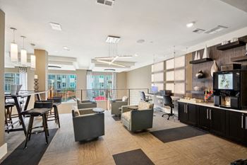 Club Room at at Link Apartments® Brookstown, North Carolina, 27101