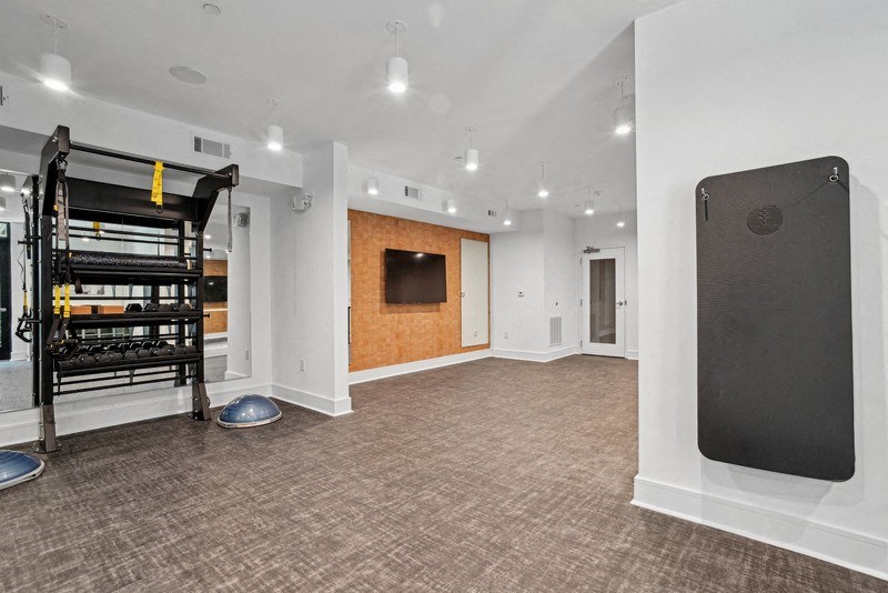 Fitness Studio at Link Apartments® NoDa 36th, Charlotte, North Carolina