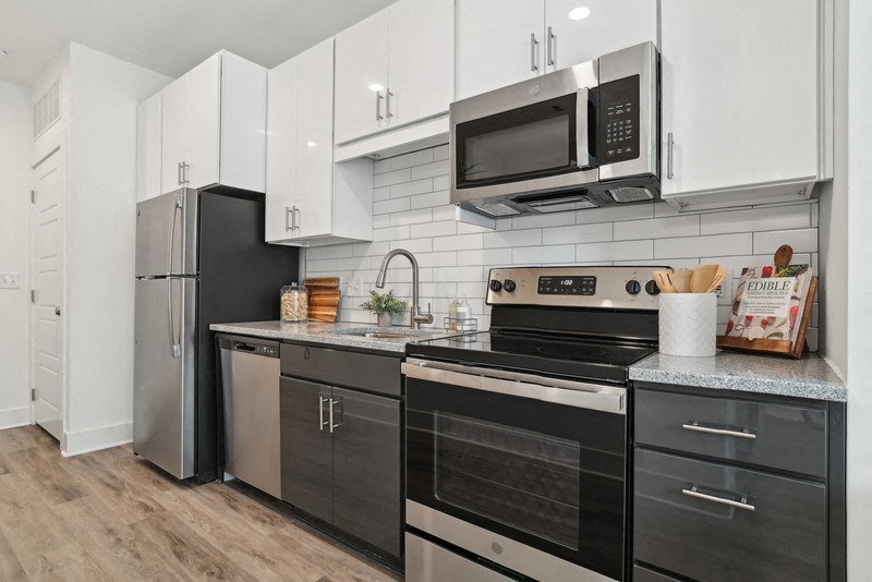 Stainless Steel Appliances at Link Apartments® Montford, Charlotte, NC