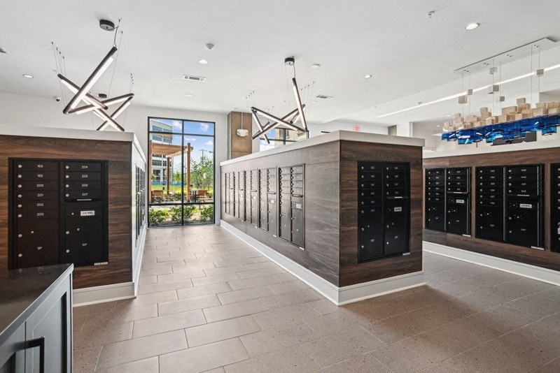 Mail Room at Link Apartments® NoDa 36th, Charlotte, 28206