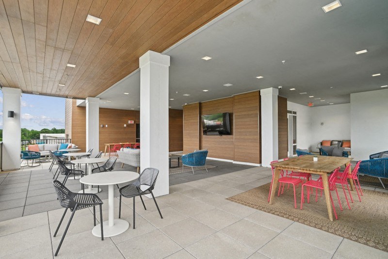 Lounge Area at Link Apartments® Montford, Charlotte, NC