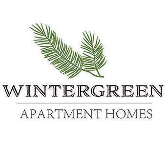 the logo or sign for the apartment home