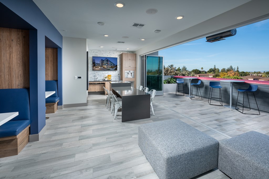 community clubhouse at Ladera