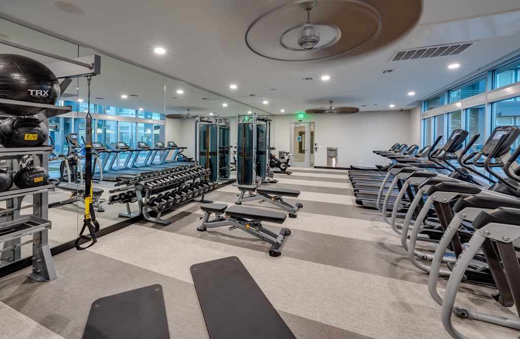 fitness center at Ladera