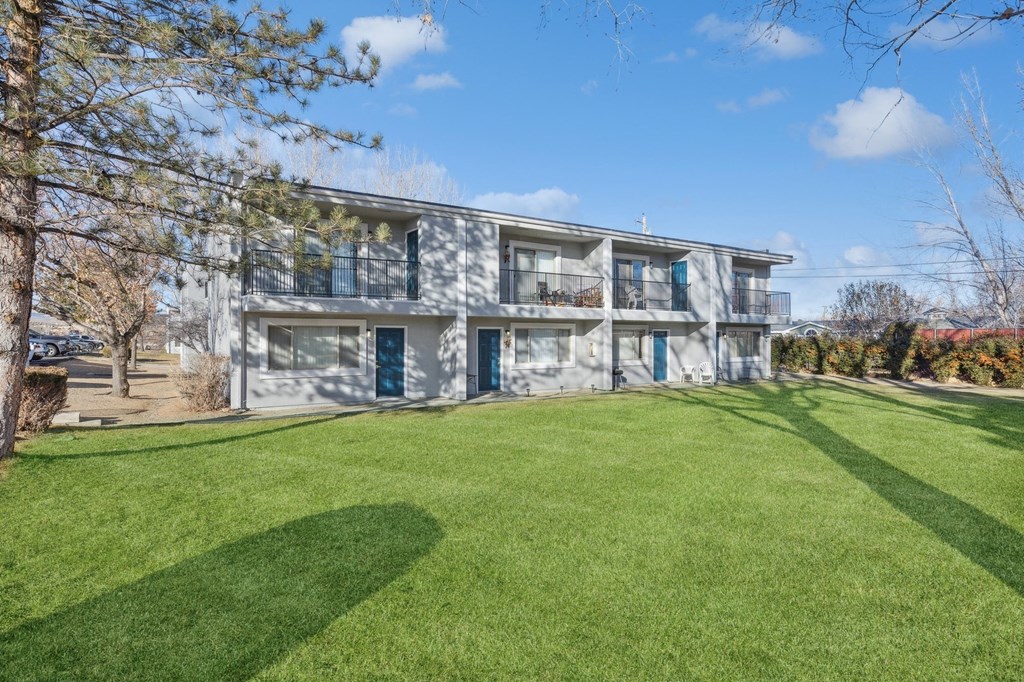 Exterior views of Vale Townhomes