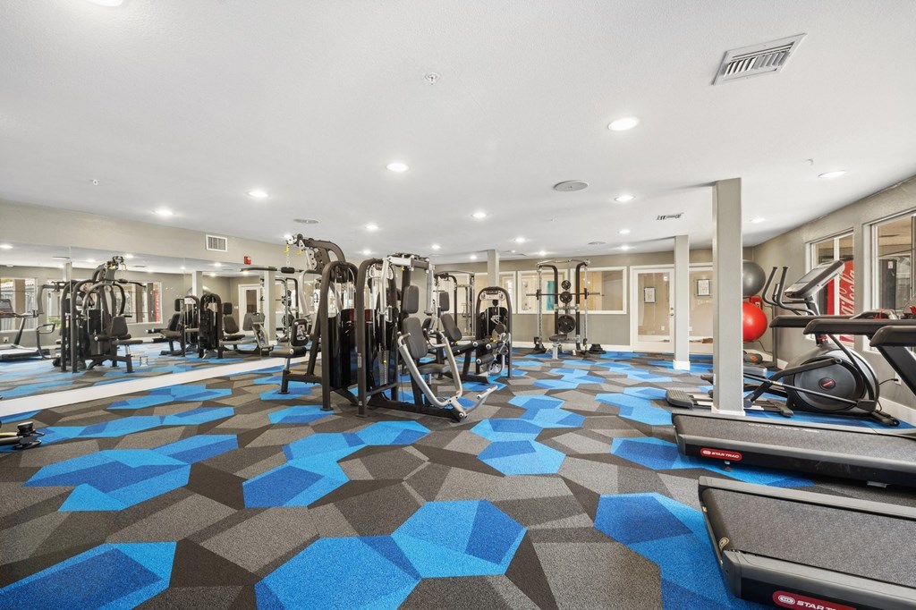 state of the art fitness center at 2150