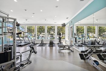 modern fitness center
