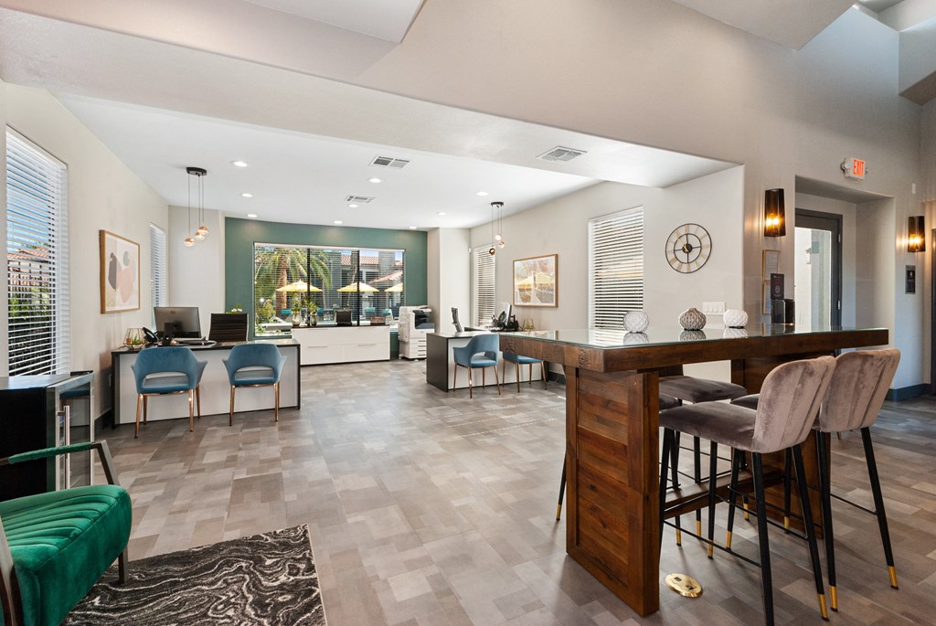Leasing center at Sonoran Apartment Homes