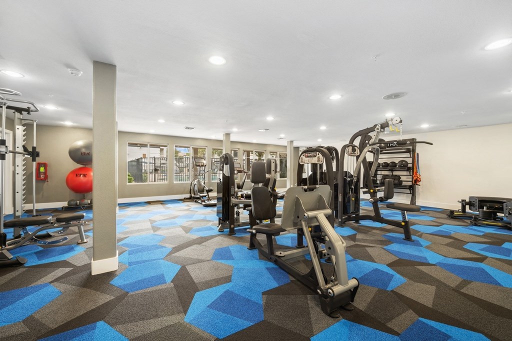 state of the art fitness center at 2150