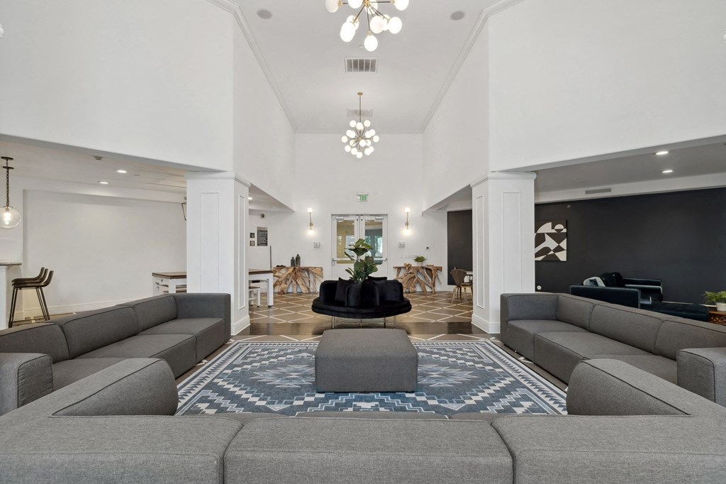 Resident social lounge