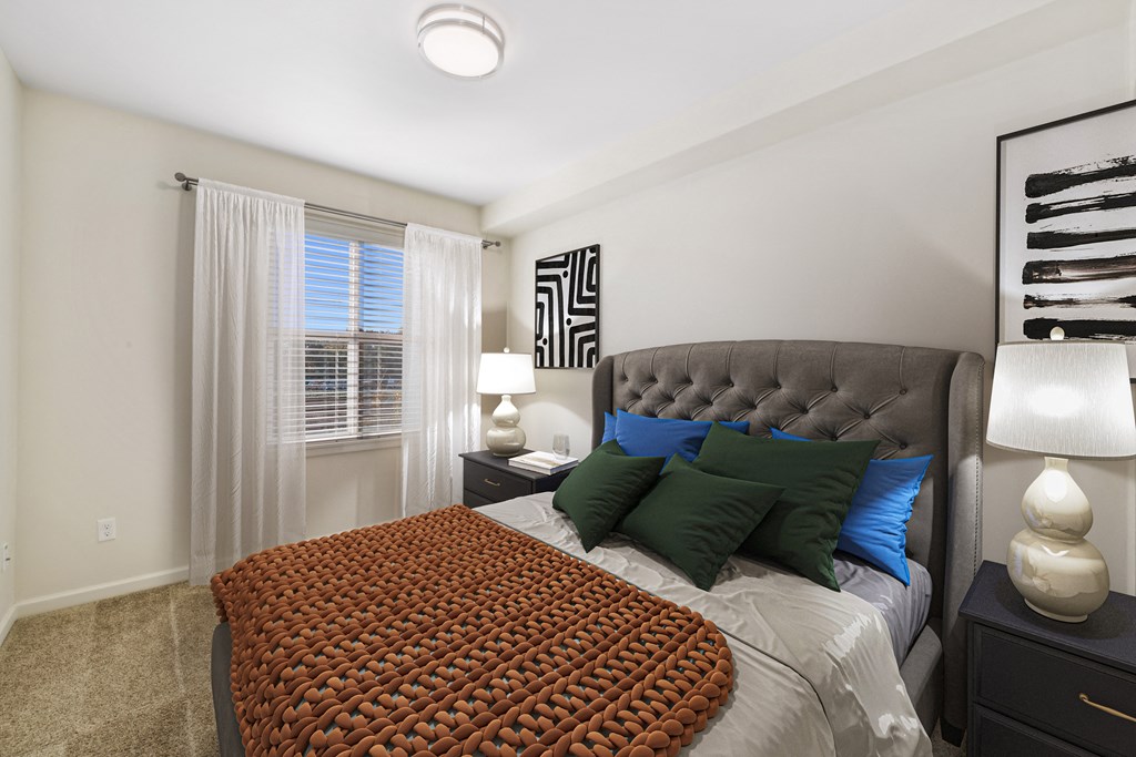 Bedroom at Maddox Apartments