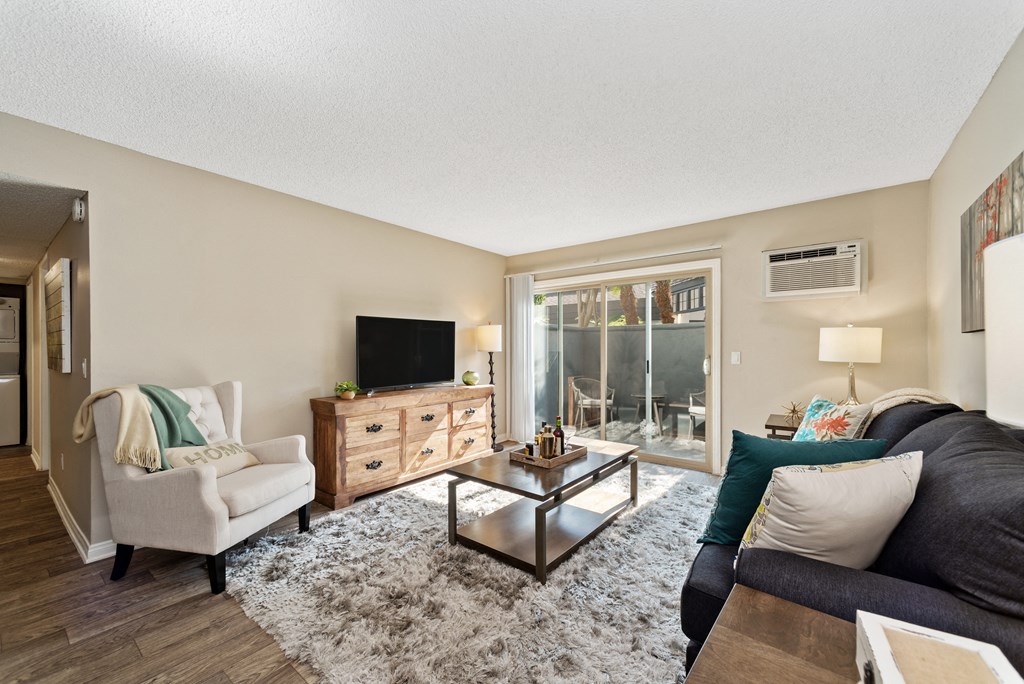 Living room at Hills at Hacienda Heights