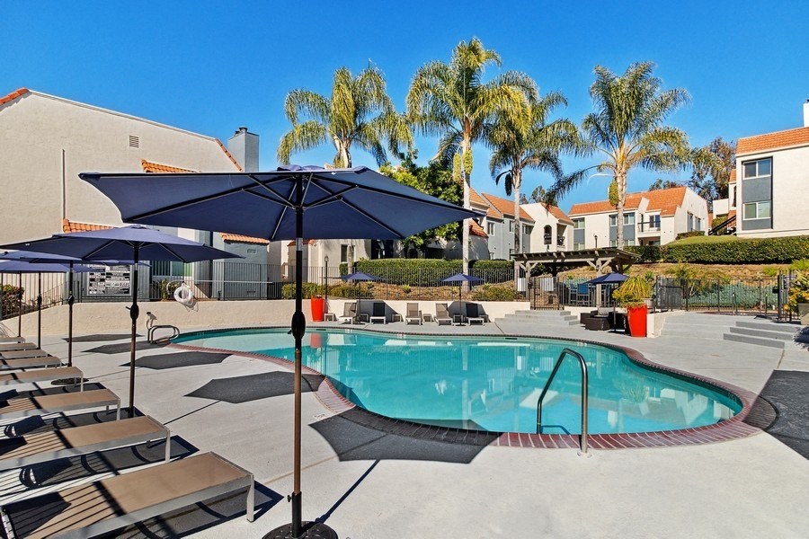 Relaxing Sundeck at Canyon Villa Apartment Homes
