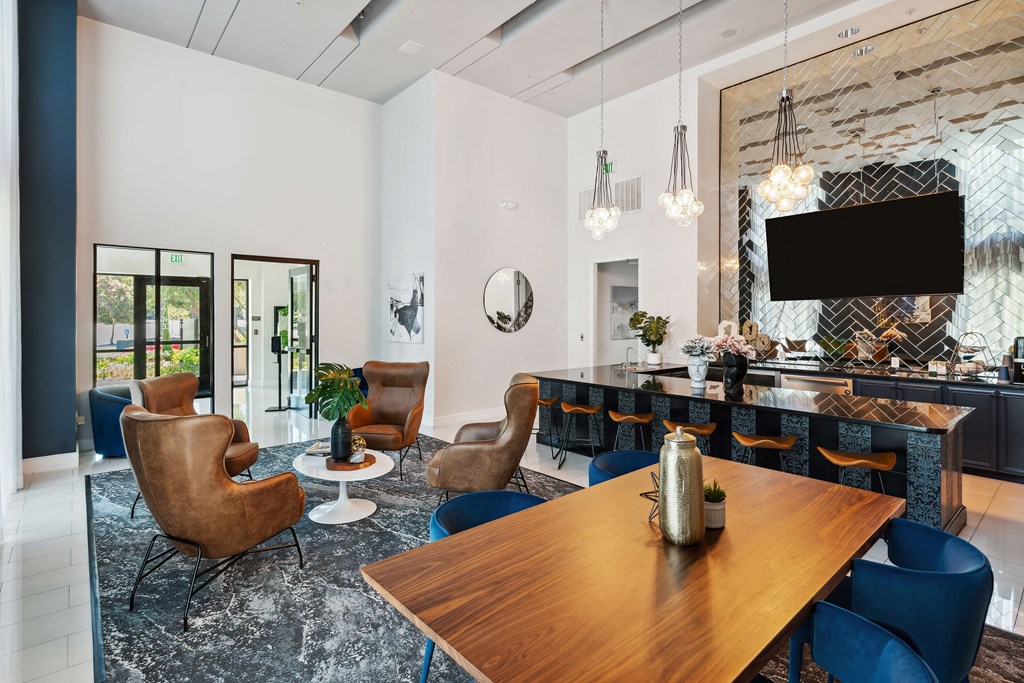 Lounge at Carillon Apartments