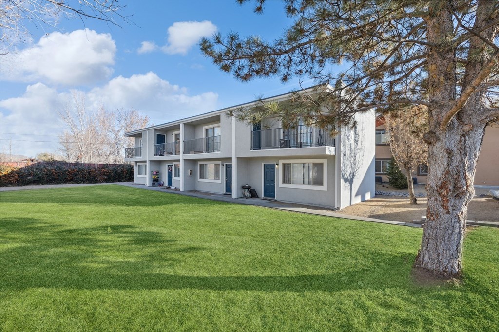 Exterior views of Vale Townhomes